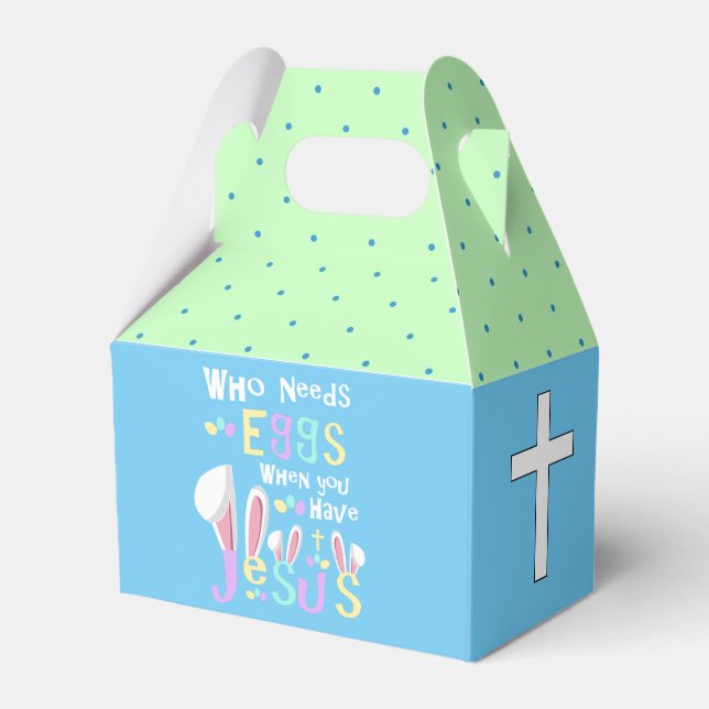 Caja Para Regalos Easter Church Service Ideals Kids (Front Side)
