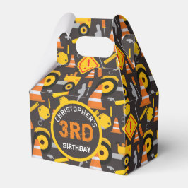 Caja Para Regalos Edad de fiesta de cumpleaños de construcción