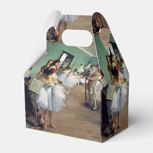 Caja Para Regalos Edgar Degas - La clase de danza (Reverso)