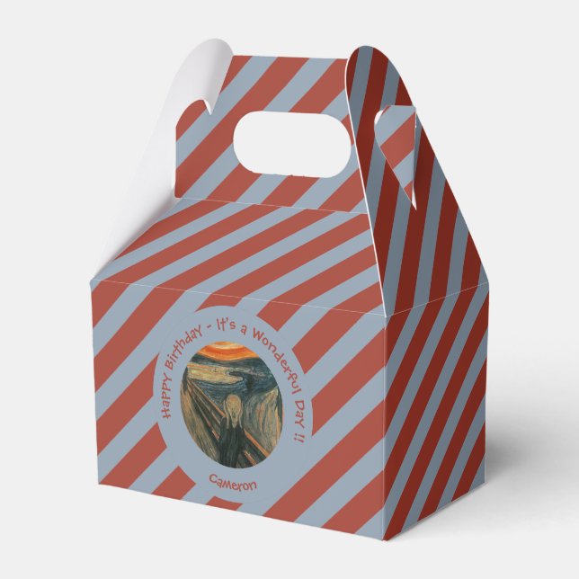 Caja Para Regalos Edvard Munch La Colección Elementos De La Fiesta D (Front Side)
