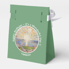 Caja Para Regalos Edvard Munch The Sun (Solen) - Artículos Fiestas S