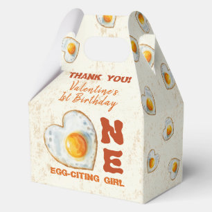 Caja Para Regalos Egg-Citing Baby BBQ Primer Cumpleaños