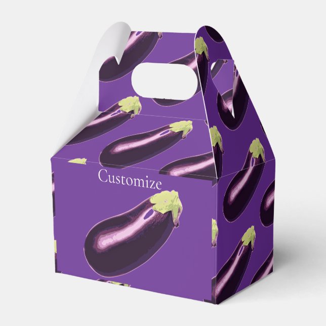 Caja Para Regalos Eggplant Thunder_Cove (Front Side)