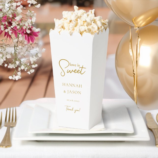 Caja Para Regalos ¡El amor es dulce! Elegante, Simpel (Subido por el creador)