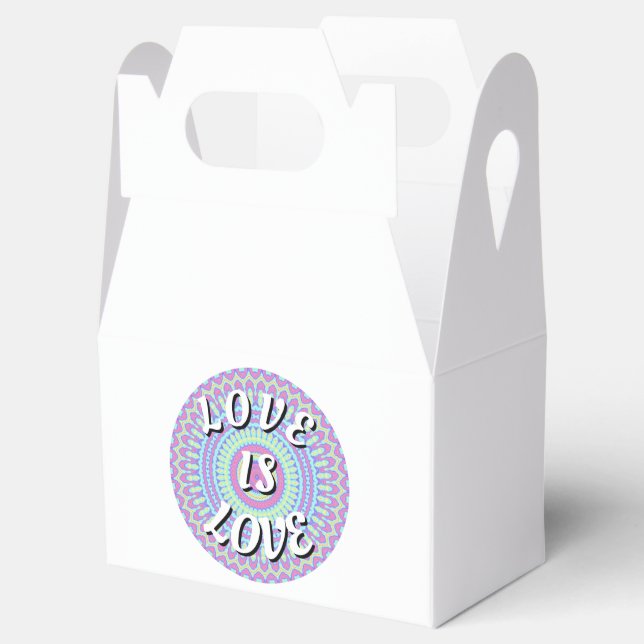 Caja Para Regalos El Amor Es Orgullo Pride (Abierto)