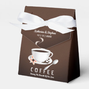 Caja Para Regalos El amor es producir Boda de café