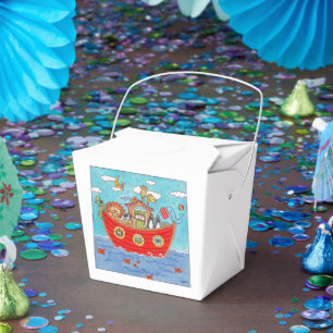 Caja Para Regalos El Arca de Noé personalizada