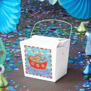 Caja Para Regalos El Arca de Noé personalizada