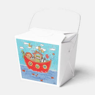 Caja Para Regalos El Arca de Noé personalizada