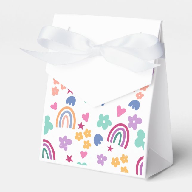 Caja Para Regalos El arcoiris suave (Front Side)