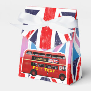 Caja Para Regalos El autobús del rojo de Londres