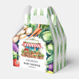 Caja Para Regalos El Baby Shower del mercado de los productores de b