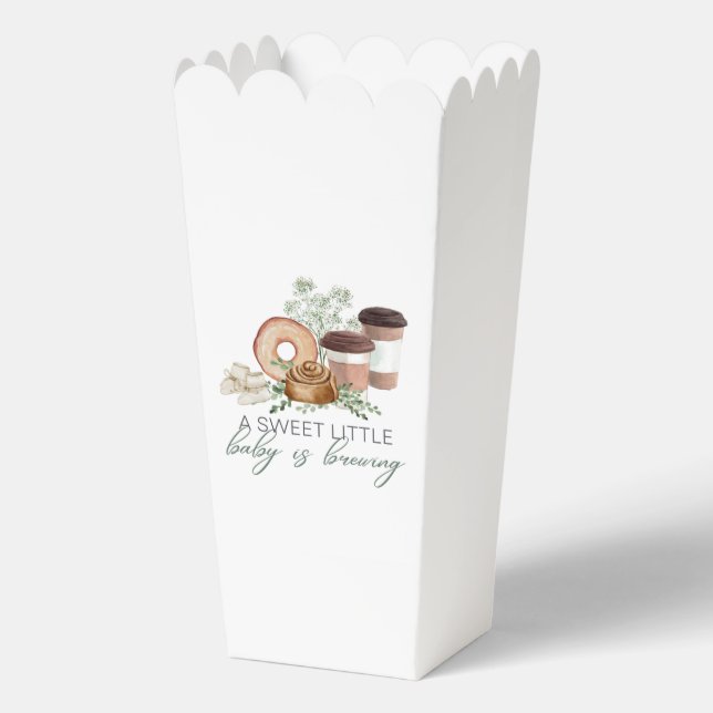 Caja Para Regalos El bebé se está preparando (Anverso)