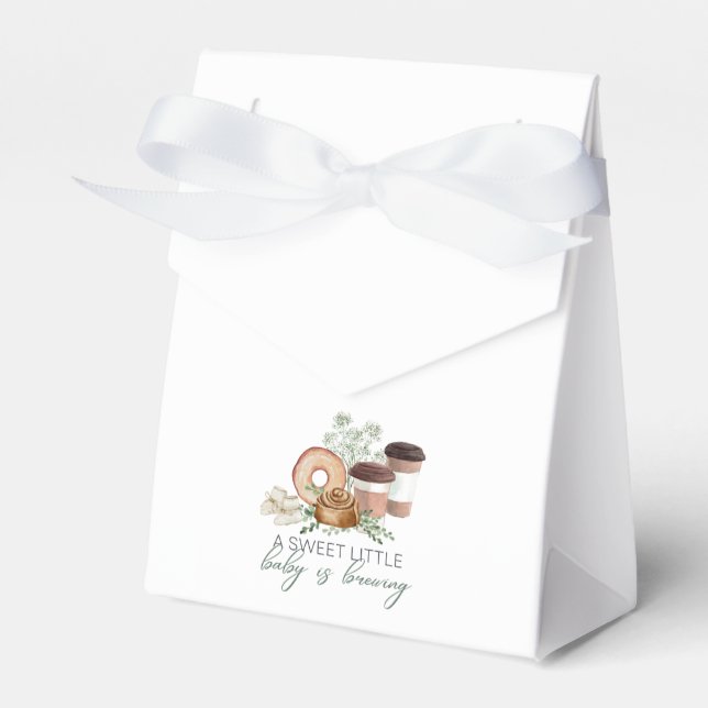 Caja Para Regalos El bebé se está preparando (Front Side)