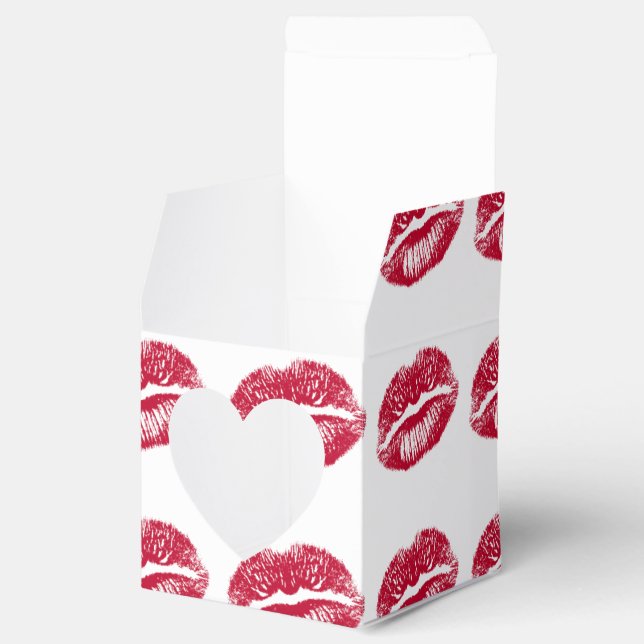 Caja Para Regalos El beso, los labios rojos (Abierto)
