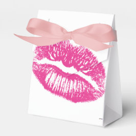 Caja Para Regalos El beso, los labios rosas