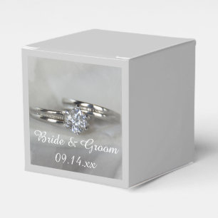 Caja Para Regalos El boda suena en gris