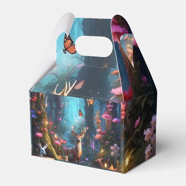 Caja Para Regalos El bosque encantado, un oasis místico (Front Side)