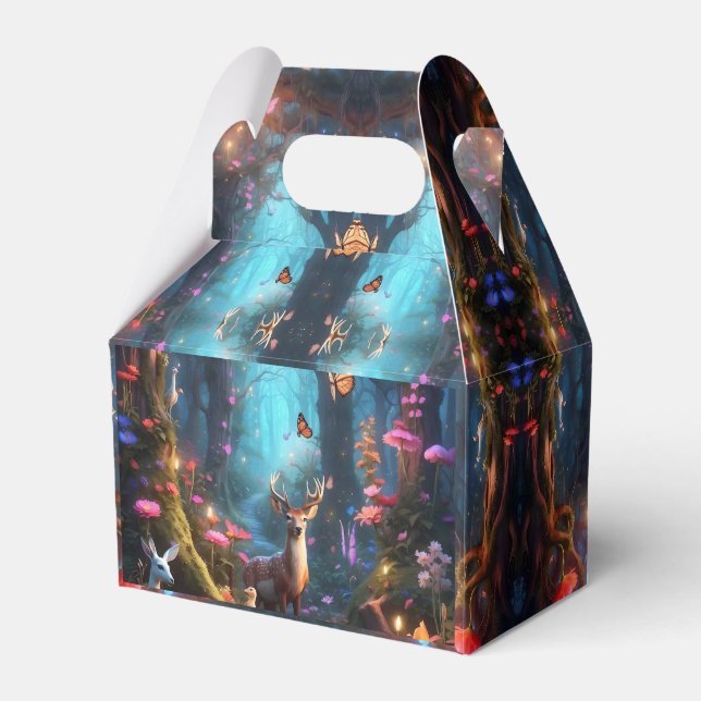 Caja Para Regalos El Bosque Encantado un Oasis Místico (Front Side)