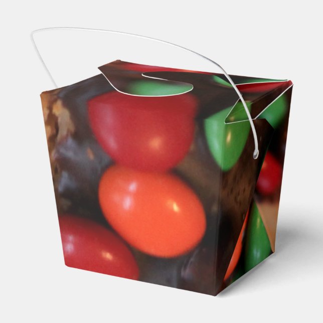 Caja Para Regalos El chocolate sumergió la galleta (Reverso)
