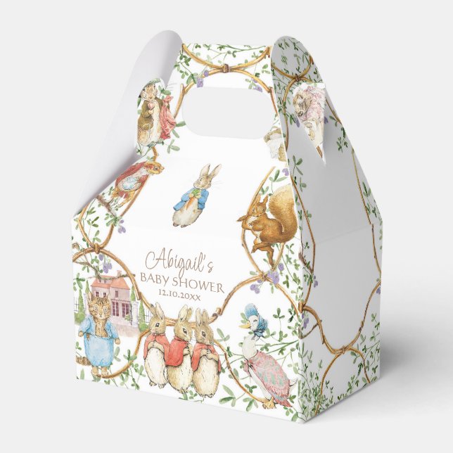Caja Para Regalos El clásico Baby Shower Peter the Rabbit (Front Side)
