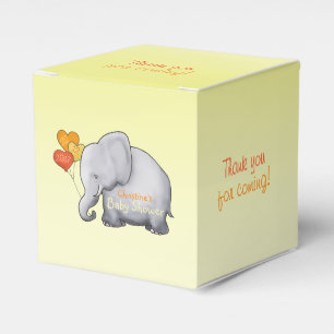 Caja Para Regalos El corazón lindo hincha el neutral Baby Shower de
