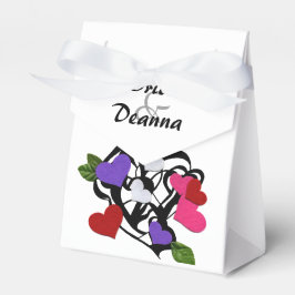 Caja Para Regalos El corazón se sentía favorable