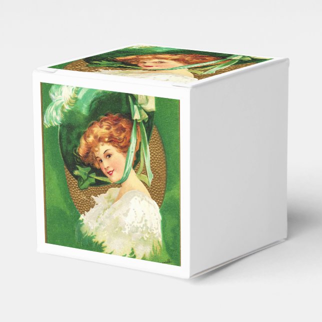 Caja Para Regalos El desgaste del verde (Costado Anverso)