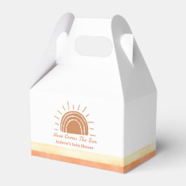 Caja Para Regalos El Desierto De Boho Aquí Viene La Ducha Del Hijo D