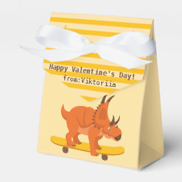 Caja Para Regalos El día de San Valentín de aula dinosaurio divertid