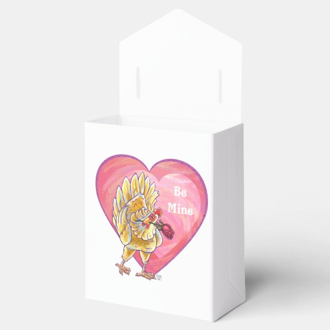Caja Para Regalos El día de San Valentín de pollo (Abierto)