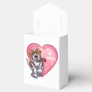 Caja Para Regalos El día de San Valentín de St. Bernard