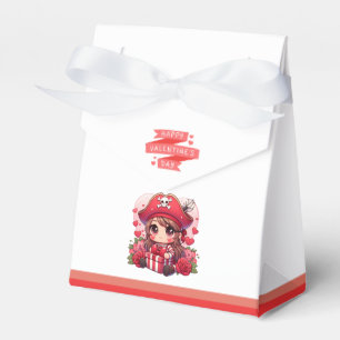 Caja Para Regalos El día de San Valentín lindo pirata