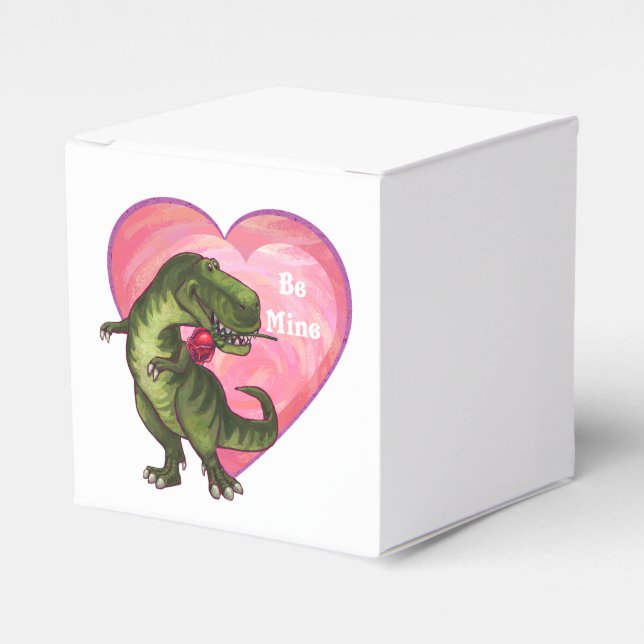 Caja Para Regalos El día de San Valentín Penguin (Costado Anverso)