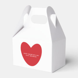 Caja Para Regalos El día de San Valentín personalizado de corazón ro
