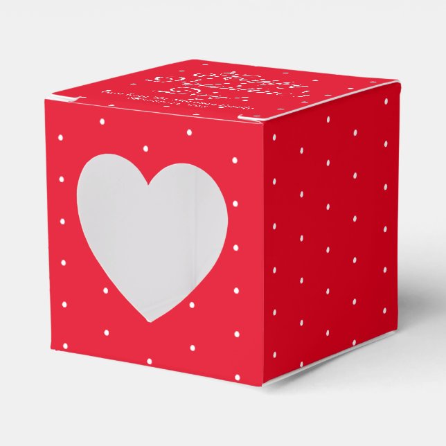 Caja Para Regalos El día de San Valentín personalizado de palka blan (Anverso)
