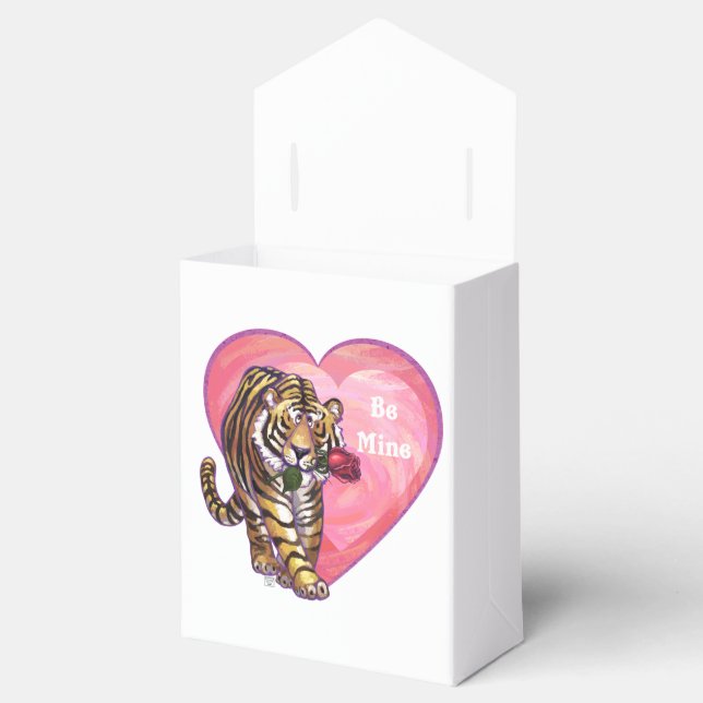 Caja Para Regalos El día de San Valentín Tiger (Abierto)