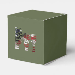 Caja Para Regalos El ejército patriótico único increíble