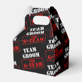 Caja Para Regalos El Equipo G Team Groom Gable