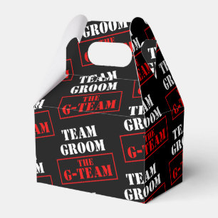Caja Para Regalos El Equipo G-Team Groom Gable