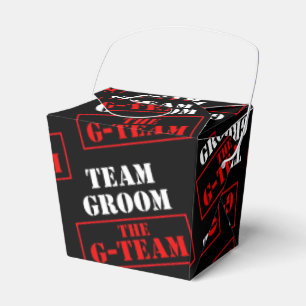 Caja Para Regalos El equipo G-Team Take-Out
