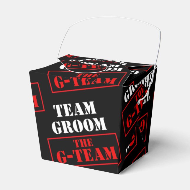 Caja Para Regalos El equipo G-Team Take-Out (Front Side)