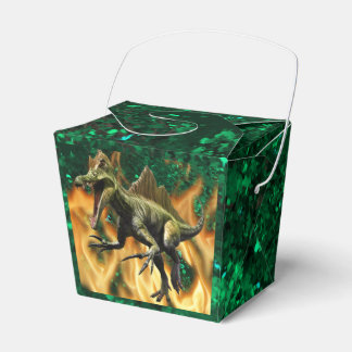 Caja Para Regalos El fuego del ilustracion rugido de los dinosaurios