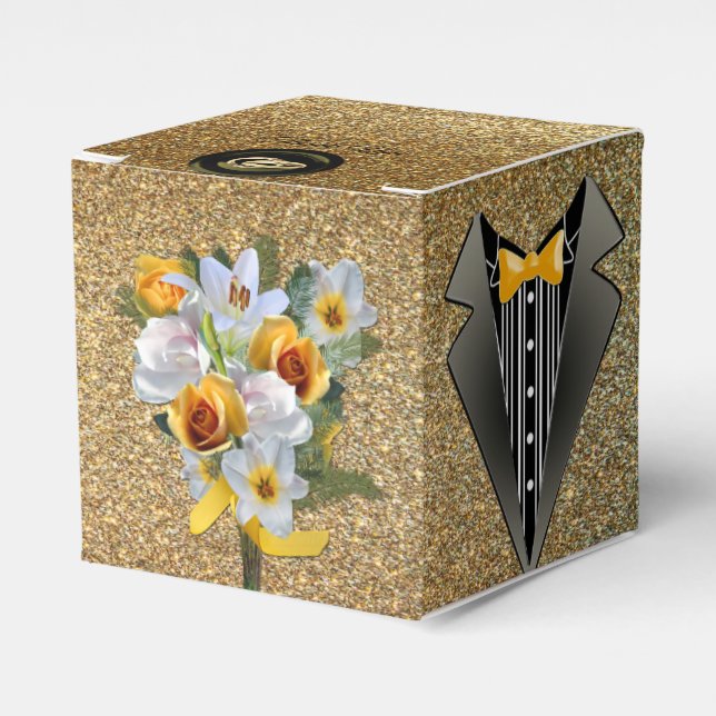 Caja Para Regalos El Gran Gatsby (Costado Anverso)
