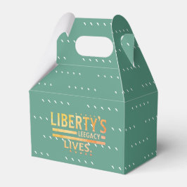 Caja Para Regalos El legado de la libertad vive.