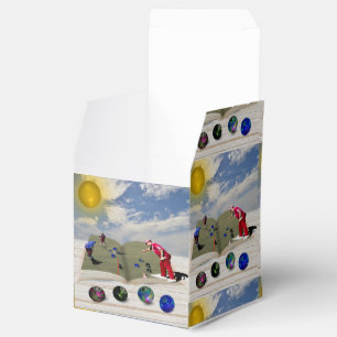 Caja Para Regalos El Libro De Los Bolos De Césped Popout Art, Favor 