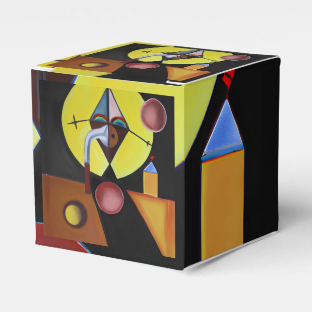 Caja Para Regalos El Médico de la peste - Pintura de petróleo (Costado Anverso)