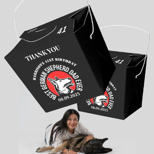 Caja Para Regalos El mejor pastor alemán padre que alguna vez ha fav
