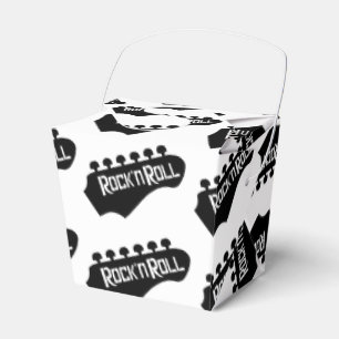 Caja Para Regalos El modelo de la guitarra del rock-and-roll saca la