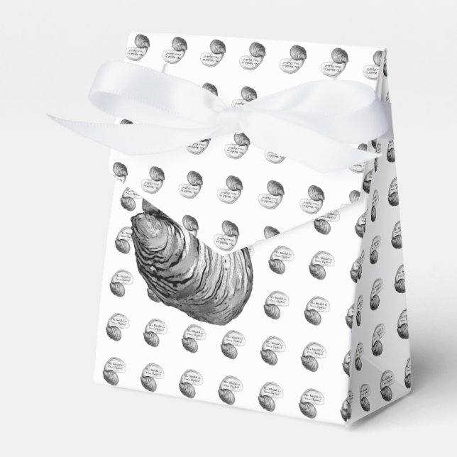 Caja Para Regalos El mundo es tu ostra (Front Side)